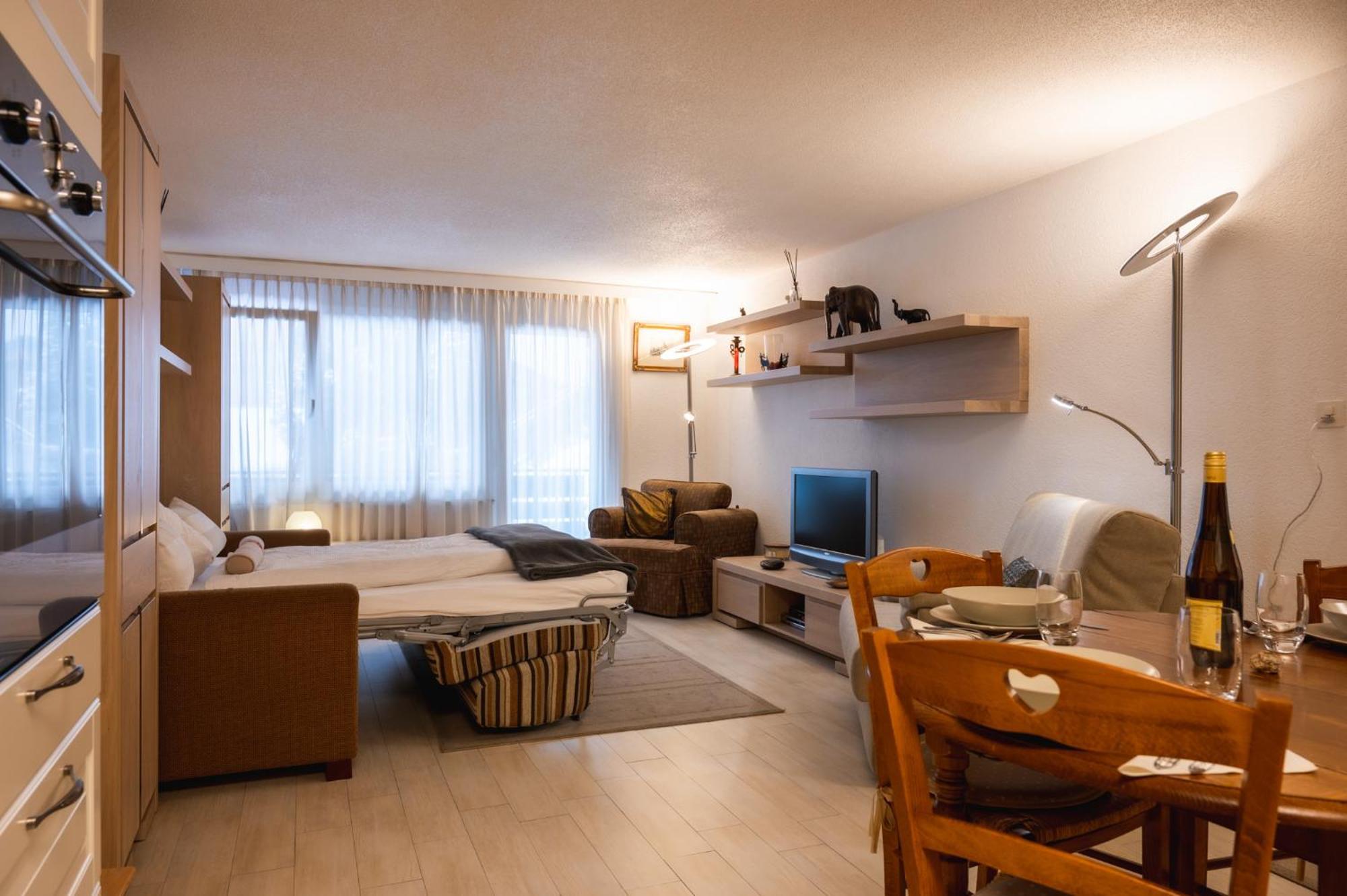 Apartment Snowflake-ski In & Out Next To Matterhorn Express Zermatt